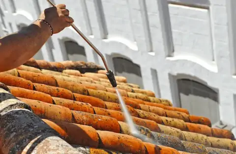 Nettoyage de toitures - Fénétrange